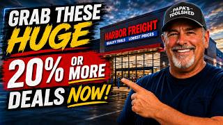 💰Harbor Freight 20% OFF or MORE Deals You Need to BUY Now Before They’re GONE!