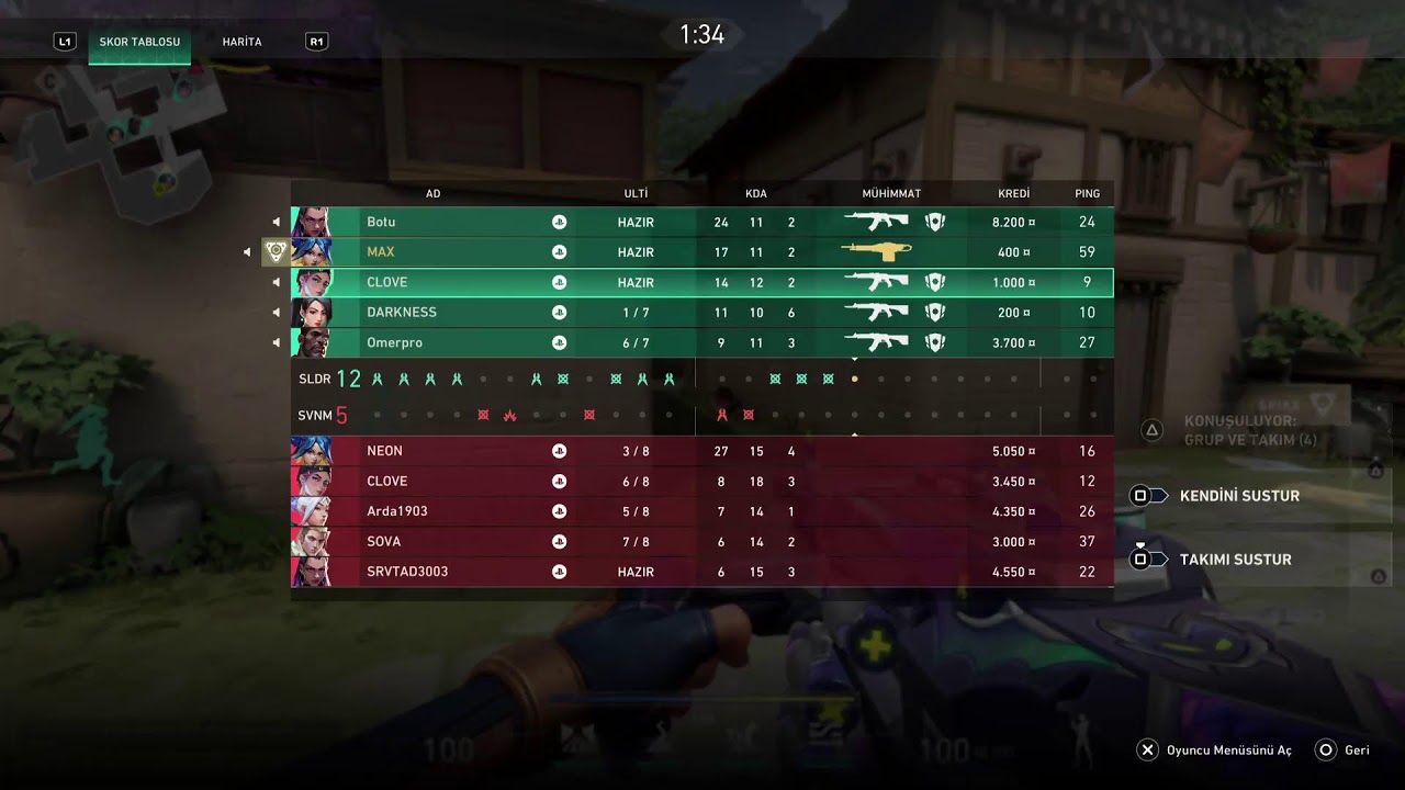 TARS Valorant da uç