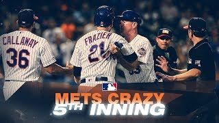 Frazier and Callaway ejected after being hit by a pitch