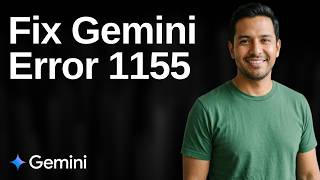 Fix Gemini Error 1155 (Easy Guide)