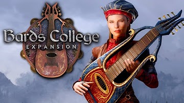 Become a Real Bard - Bards College Expansion Part 1 | Skyrim Creations
