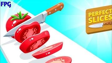 Perfect Slice - All Levels Gameplay Walkthrough Android iOS XQRTWH6J