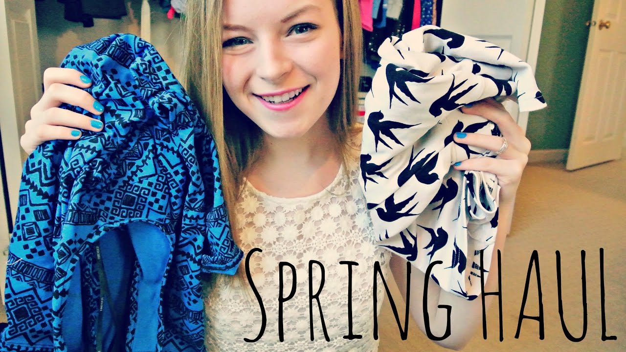 SPRING HAUL Target, Brandy Melville, H&M, & More! YouTube