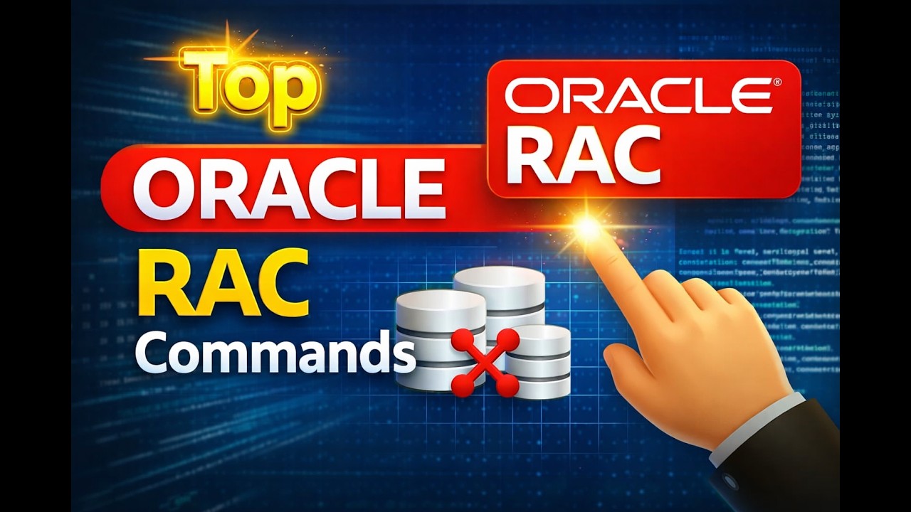 Oracle RAC Commands Explained | Hands-On Tutorial - YouTube