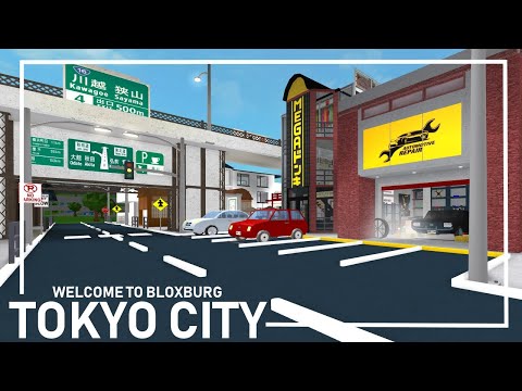 Bloxburg Tokyo City Full Tour Youtube - tokyo shibuya roblox