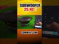 ₹600 Subwoofer Hz Check 😱 How Low Can This Budget Subwoofer Go?
