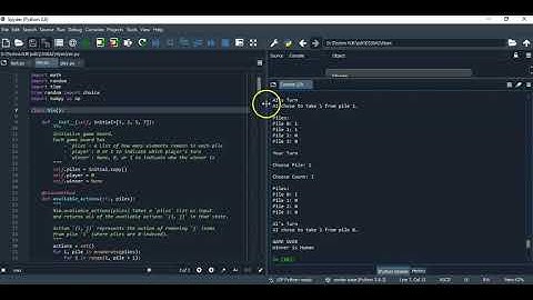 CS50AI 2020 Project 4b Nim  ( CS50’s Introduction to Artificial Intelligence with Python )