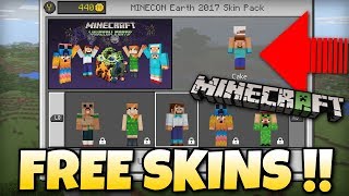 Slip on some MINECON skins!