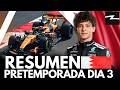 MERCEDES CIERRA LAS PRUEBAS EN LO MAS ALTO | RESUMEN DIA 3 PRETEMPORADA BAHRAIN F1 2026