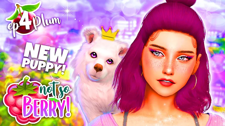 PUPPY TIME!  - NOT SO BERRY CHALLENGE!  Plum #4 (The Sims 4)