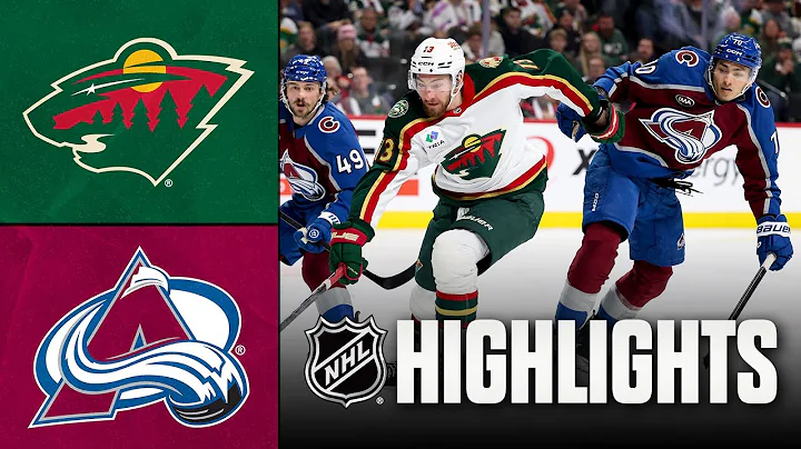 Avalanche vs. Wild | NHL Highlights | December 21, 2025