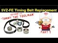 Toyota Timing Belt Replacement (PART 1) for 3.4L V6 5VZ-FE (4runner, Tacoma, Tundra & T100)