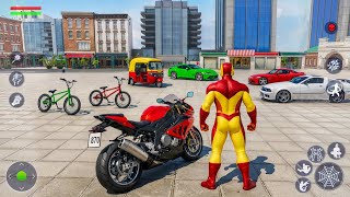 Open World Rope Hero Game 3D - Android Gameplay HD screenshot 2