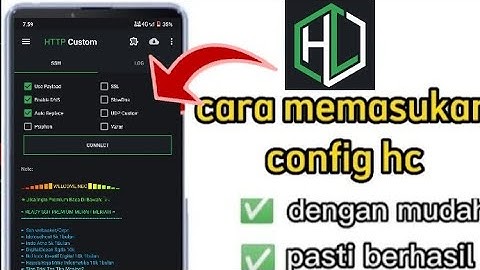 cara memasukan confik ke http custum dengan mudah pasti auto ngebut