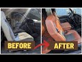 Restoring the Interior of a 25-Year-Old FARM TRUCK!
