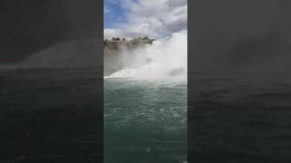 Rainbow over Niagara Falls #shorts