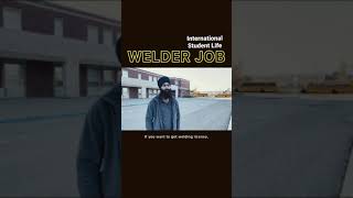 Welder Job in Canada 🇨🇦 #internationalstudents #brampton #punjabiincanada #punjabivlogger #bram