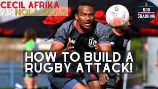 How to Build a Rugby Attack | Cecil Afrika | San Diego Legion v NOLA Gold | Rugby Analysis | GDD