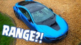 BMW I8 Adventure: HOW FAR CAN WE GET ON ONE CHARGE?!