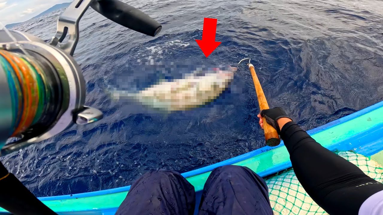 水深100mで釣れた大物が美味しそうなので食ったった