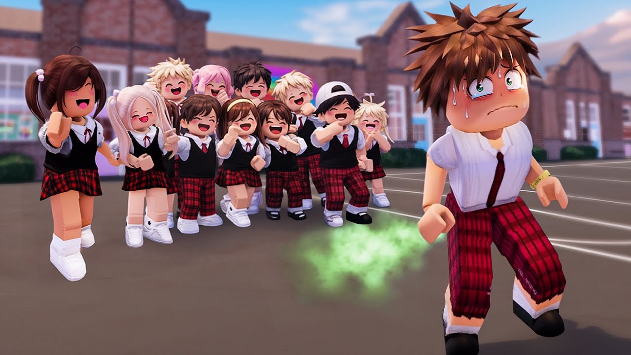 My Friend POOPED in Class from Pigging Out 🔥 Roblox Roleplay