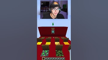 Minecraft Guess The Block?🤔INSANE LUCK? VS Cheappickle #minecraft #shorts #minecraftshorts