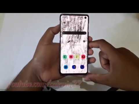 Samsung Galaxy S10 : How to enable or disable Negative colors (android ...