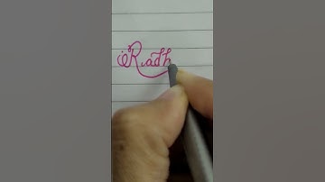 #radhika for you...hope you like it...comment your cute name or initials 😊