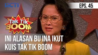 Download Lagu KUIS TAK TIK BOOM X - Ini Alasan Bu Ina Ikut Kuis Tak Tik Boom| Episode 45 MP3 Download Lagu KUIS TAK TIK BOOM X - Ini Alasan Bu Ina Ikut Kuis Tak Tik Boom| Episode 45 MP3