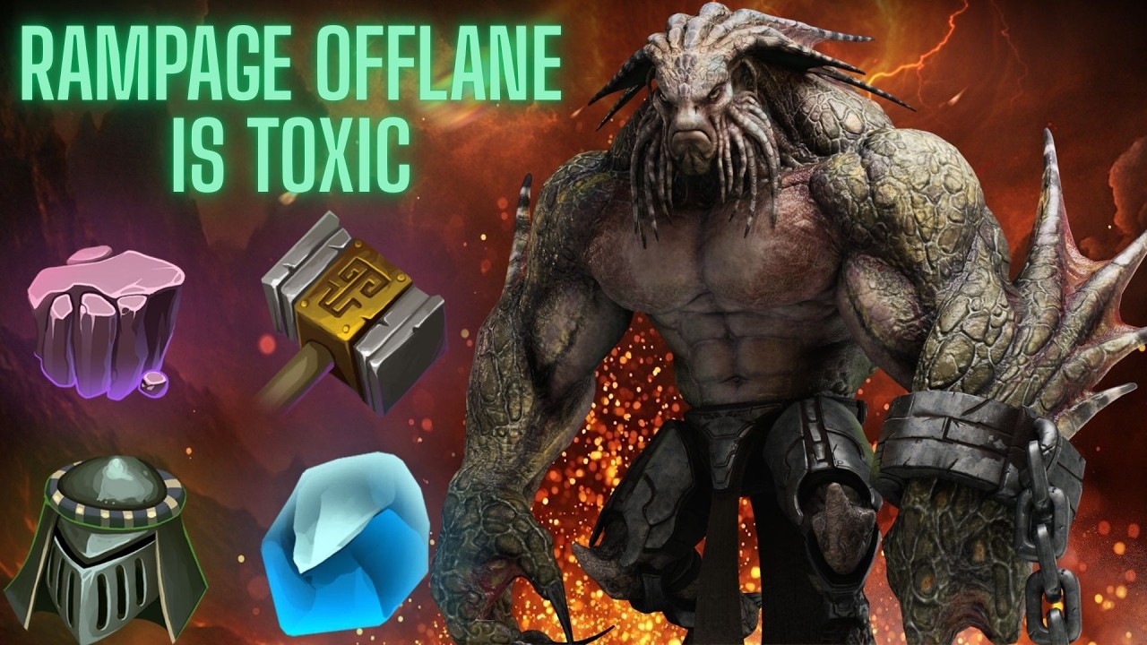 Рэмпэйдж, этого персонажа следует банить в каждой игре — Предшественник рейтингового Парагона