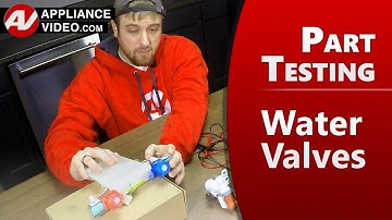 How to Properly Test Water Valves by  Factory Authorized Technician