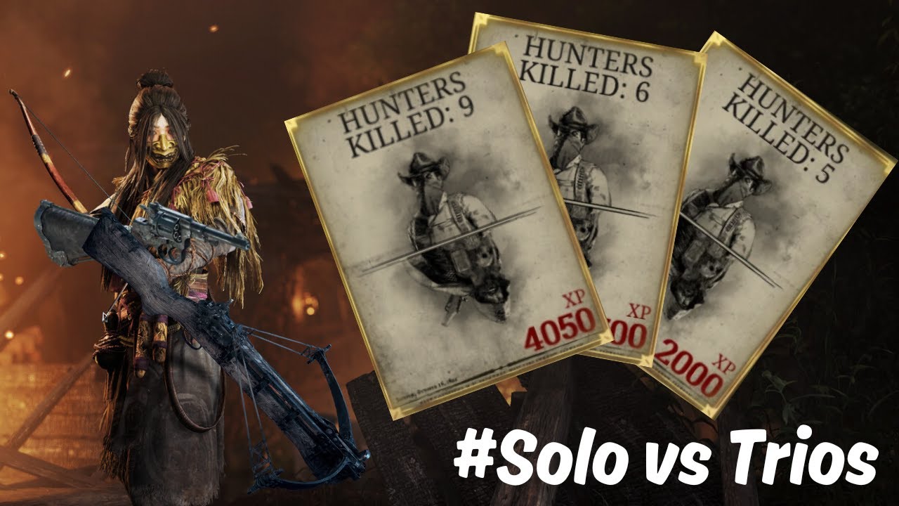 Solo vs Trios | 20 kills - Hunt: Showdown - YouTube