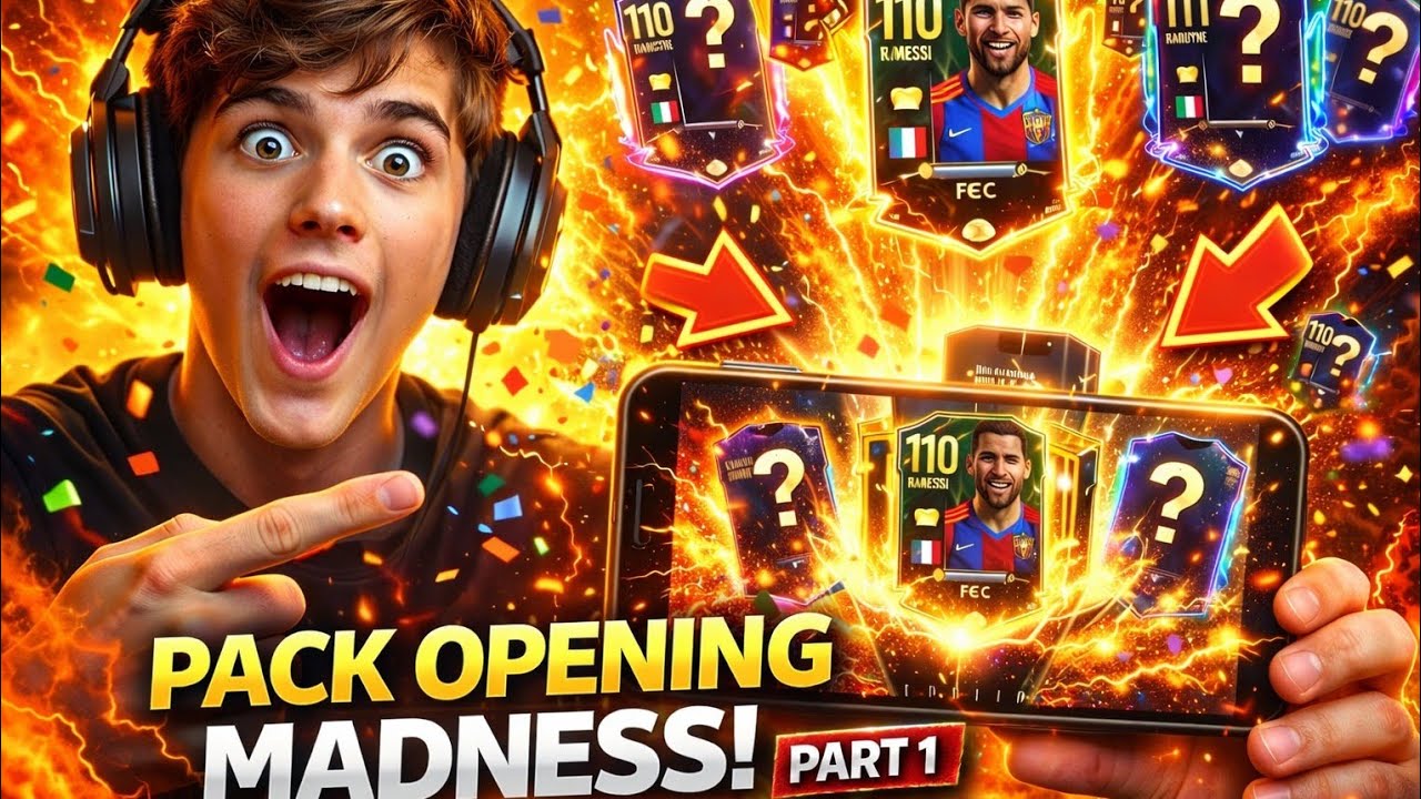 PACK OPENING MADNESS! ⚽🔥| Part 1 