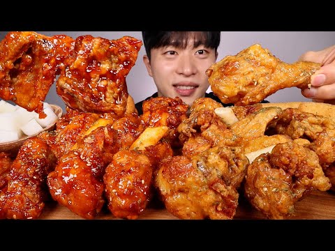 페리카나 신메뉴...홍단치킨🔥 알싸한 매콤함과 달콤한 짭쪼름함을 동시에♡ 먹방 <strong>ASMR</strong> MUKBANG SPICY AND <strong>SWEET</strong> CHICKEN EATING SHOW