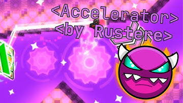 really fun freaky demon Accelerator 100% by Rustere (geometry dash)