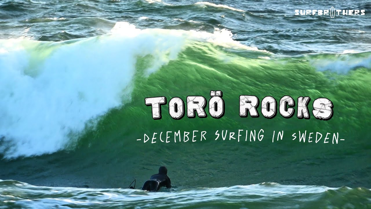 Surfing Sweden's Most Famous Surf Spot in December // Torö Rocks