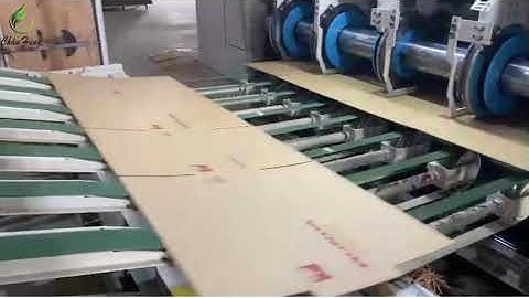 Quá trình in Flexo thùng carton tại Châu Hùng