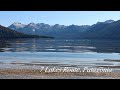 A drive through the 7 lakes route Patagonia.