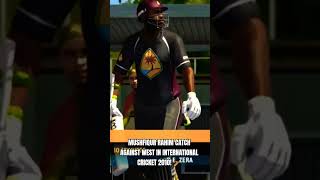 Mushfiqur Rahim Catch for Bangladesh against West Indies in International Cricket 2010! 🏏 #Shorts