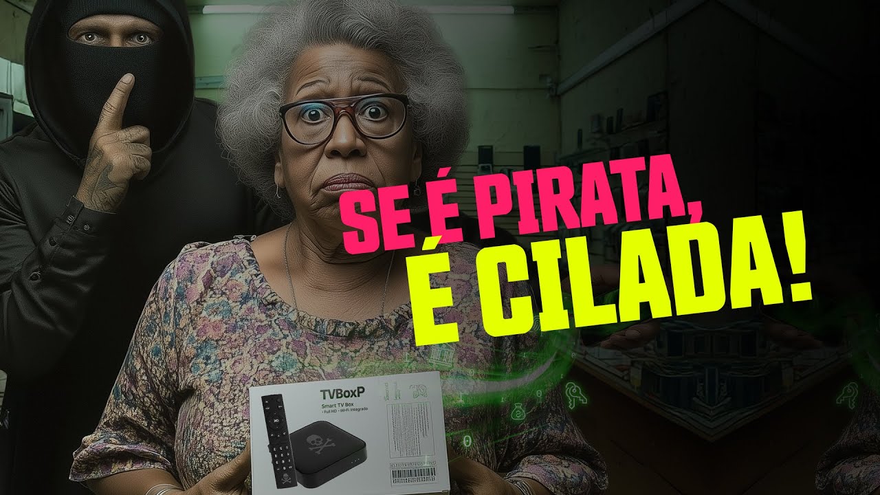 TV Box -  Se é pirata, é cilada!