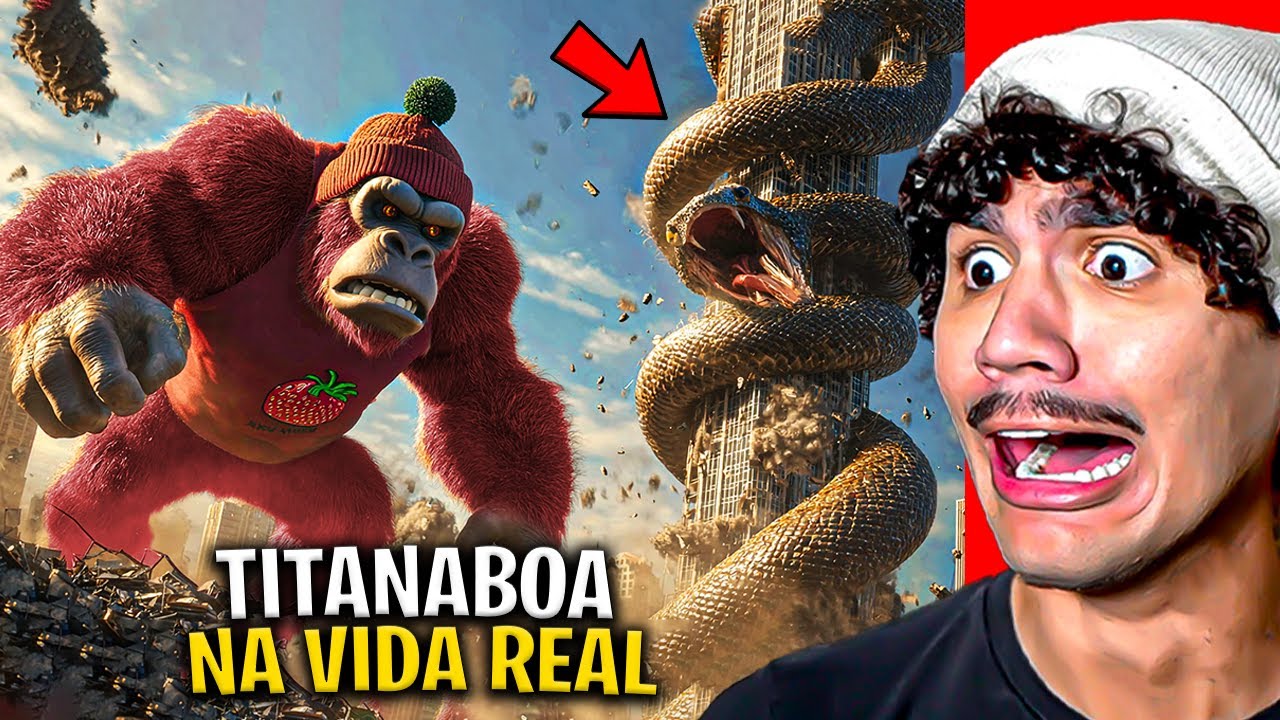 ESSE ORANGOTANGO FOI ATRÁS DA TITANABOA SOZINHO! (MORANGOTANGO)