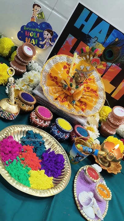 holi ke rang kanha ke sang