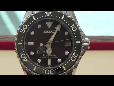 Grand Seiko Spring Drive Diver Watch Review - YouTube