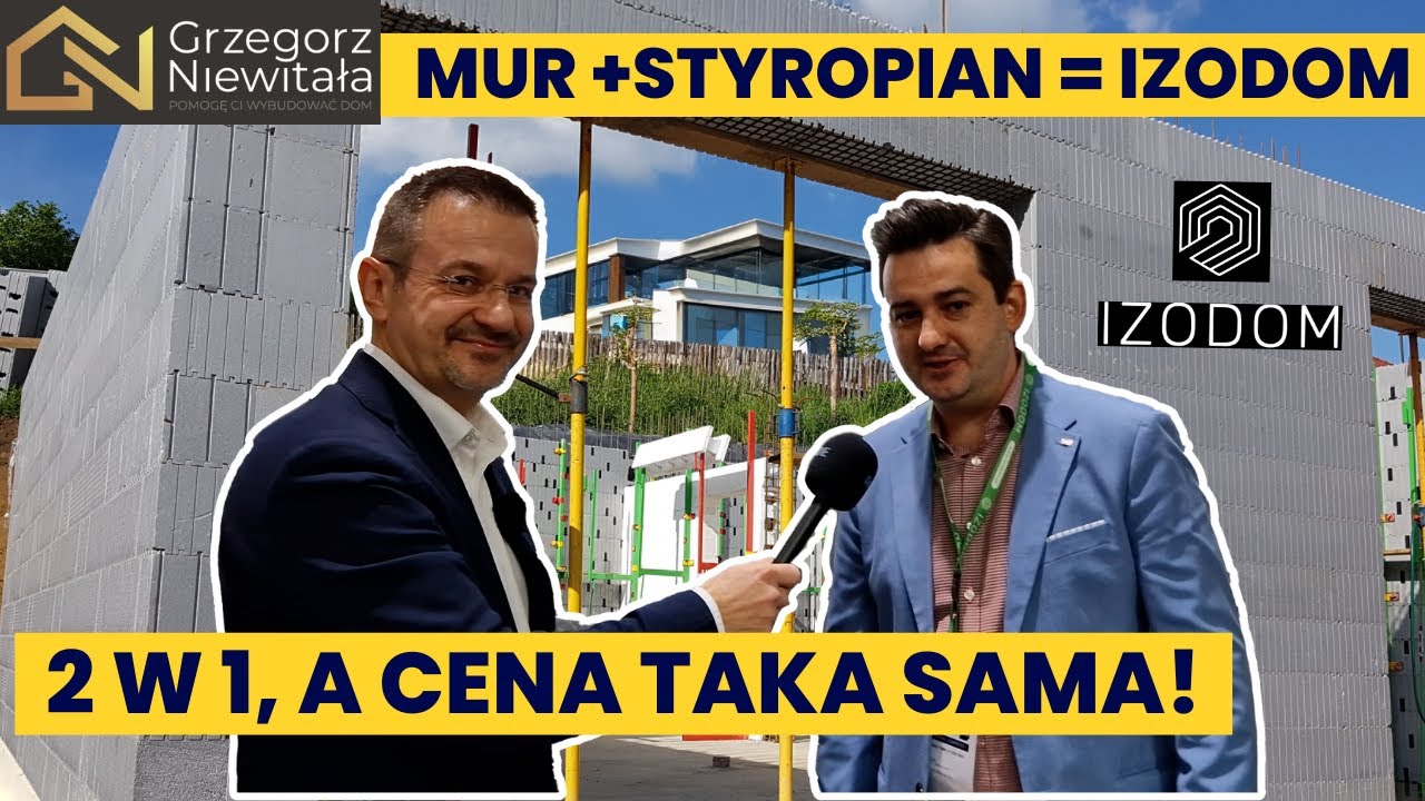 2w1 a CENA TAKA SAMA!  Wybuduj dom energooszczędny IZODOM U=0,13 W 3 MIESIĄCE, W CENIE TRADYCYJNEGO!