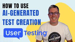 Celebrity How to Use AI-Generated Test Creation in UserTesting Wealth