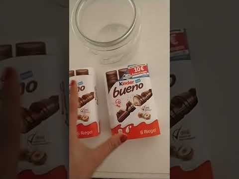 Kinder Bueno Asmr تنظيم أصابع كيندر بوينو Shorts 