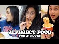 A-Z food challenge in London for 24 hours (ad)