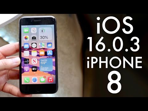 iOS 16.0.3 On iPhone 8! (Review) - YouTube