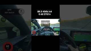 BOOSTDYNAMICTUNING 45TFSI AUDI A4 STG1+ 0-60