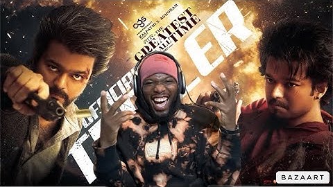 The GOAT Official Trailer REACTION Tamil: Thalapathy Vijay | Venkat Prabhu | Yuvan Shankar Raja